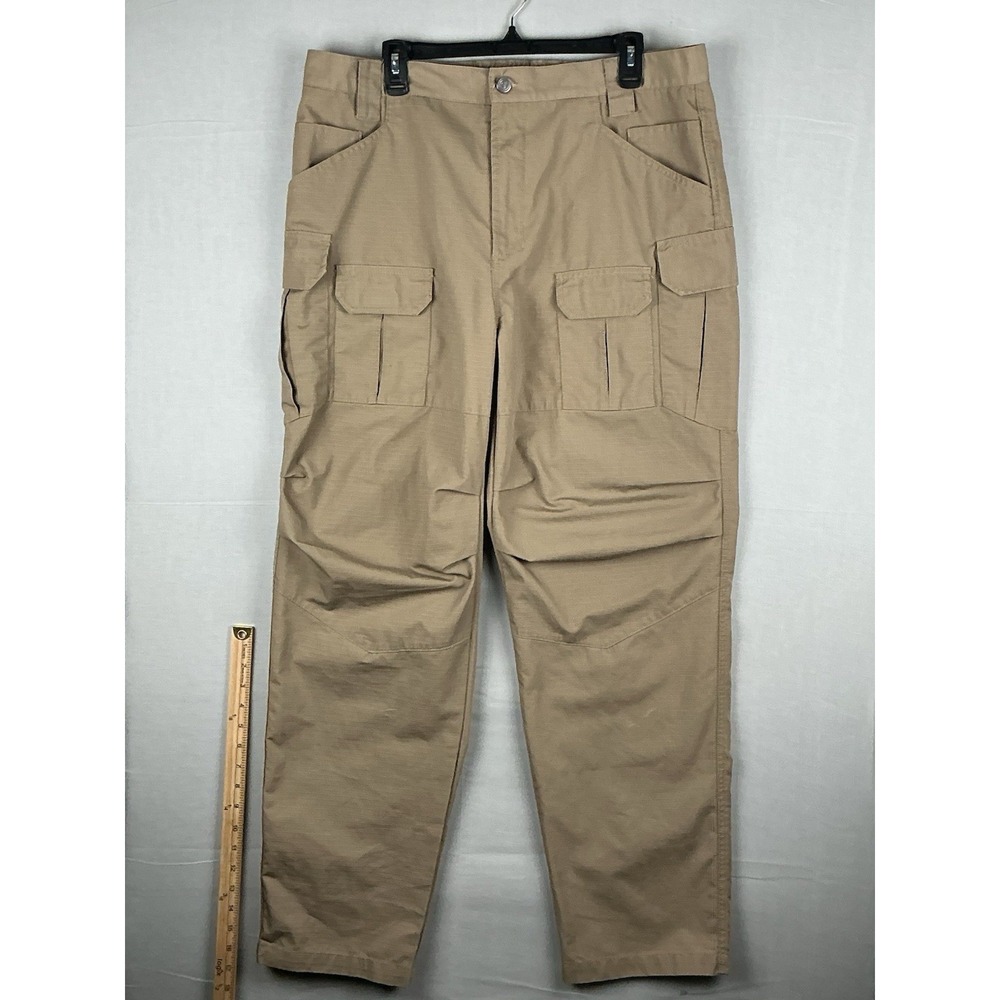 Tactical World Store Pants Mens 4XL Tan Cargo Tactical Stretch Ripstop 40x30
